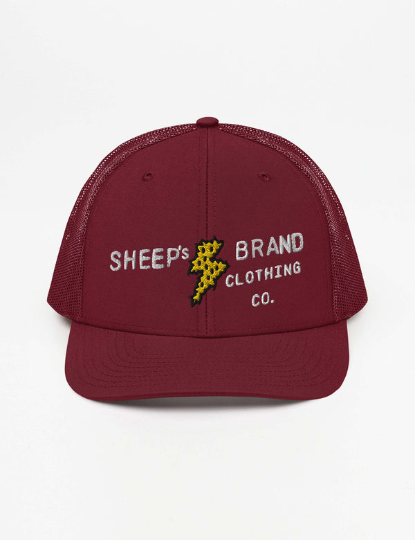 Sheep's Lightning Trucker Hat