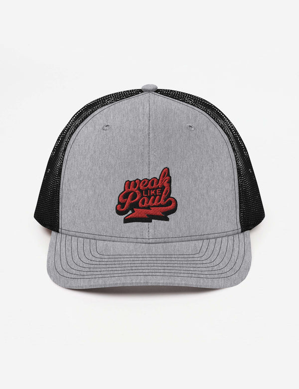 Weak Like Paul Trucker Hat